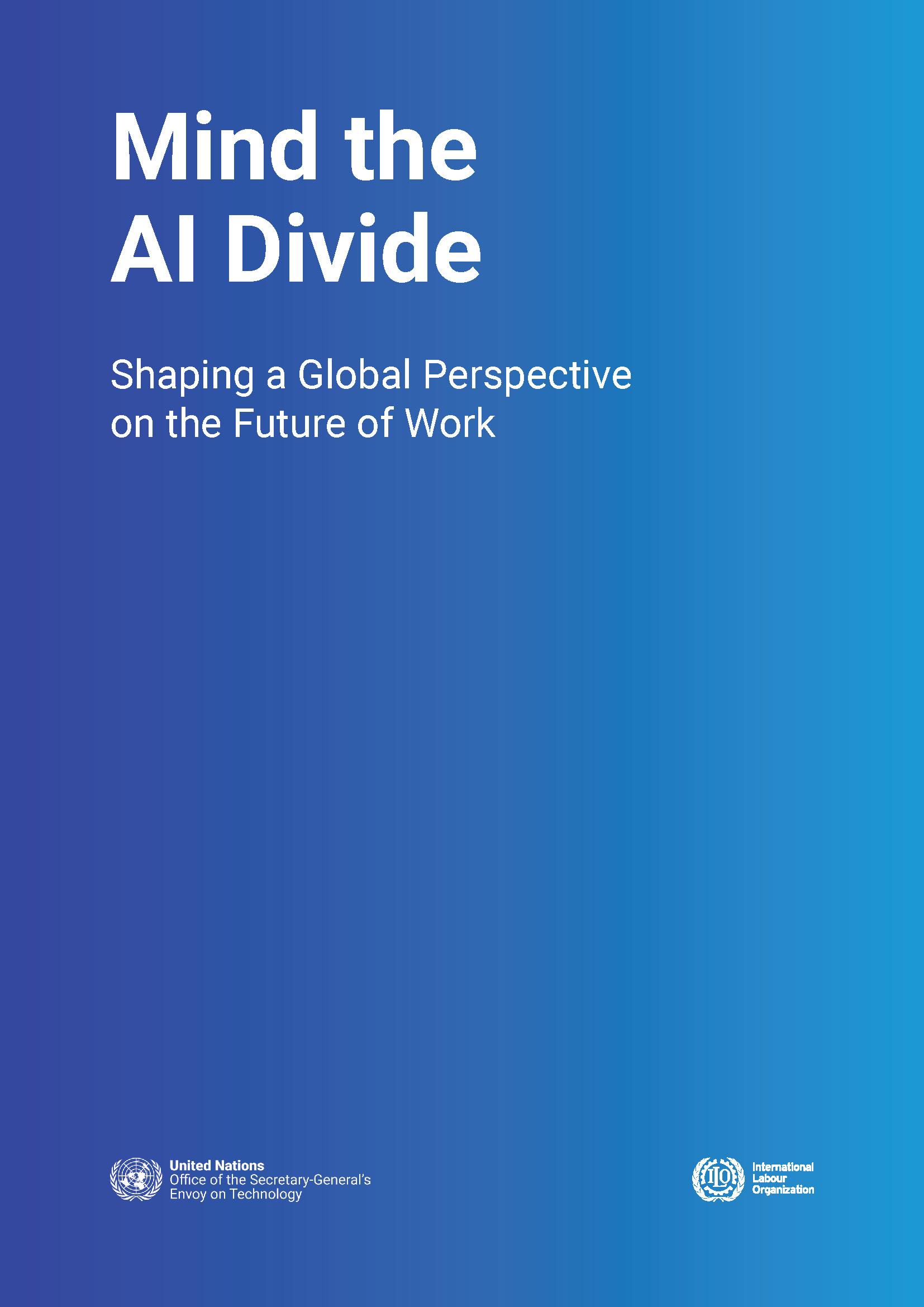 Mind the AI Divide | International Labour Organization