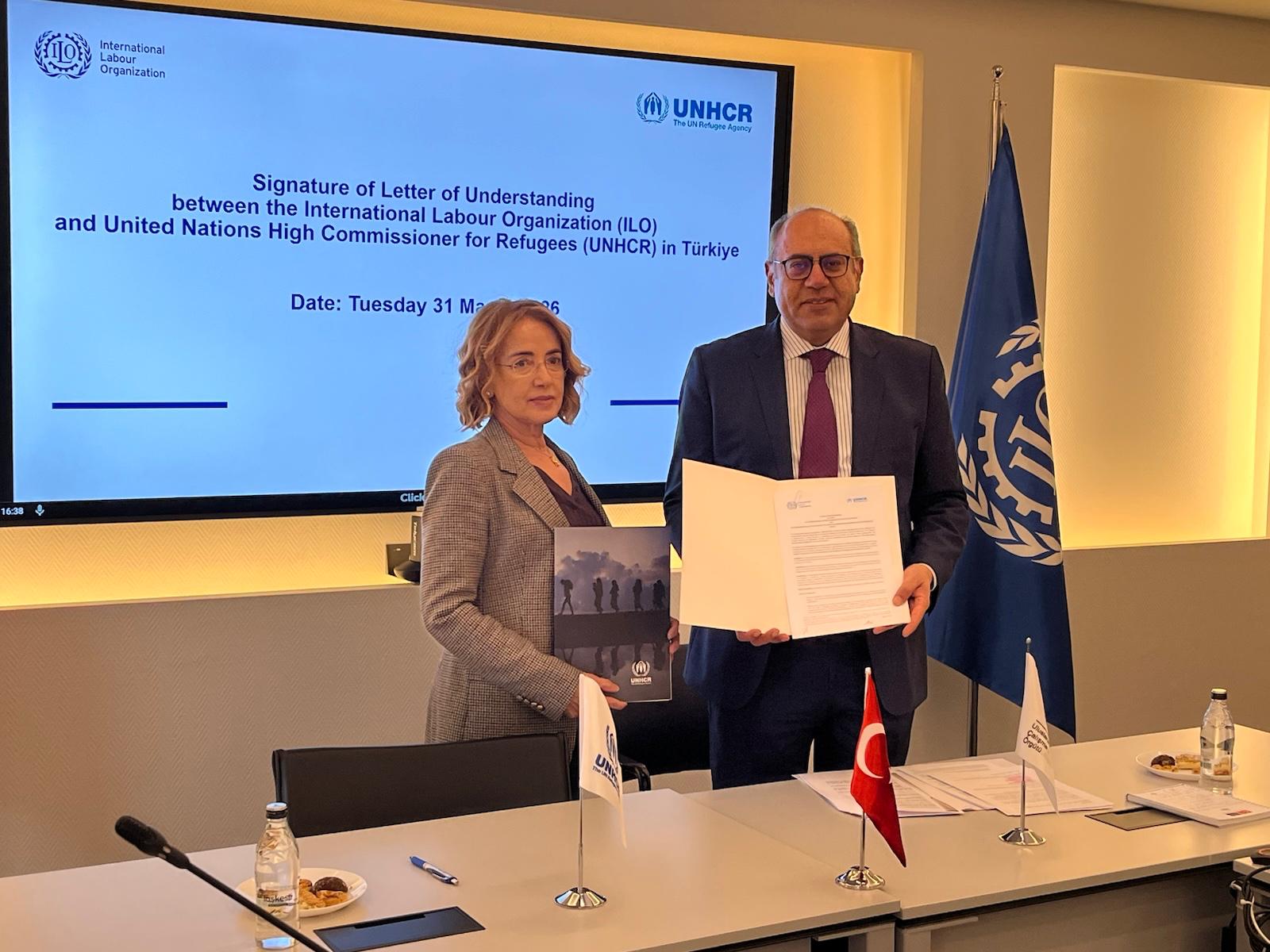 ILO and UNHCR formalize cooperation in Türkiye to advance decent work ...