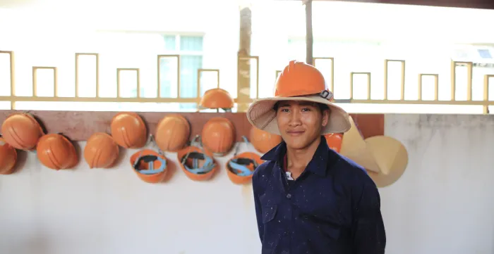 Worker in Viet Nam