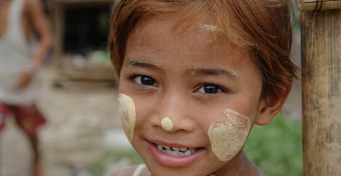 Myanmar - Girl smiling (CL)