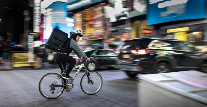 Rider delivery service