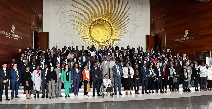 The African Union and African Member States group picture during their meeting in Addis Ababa