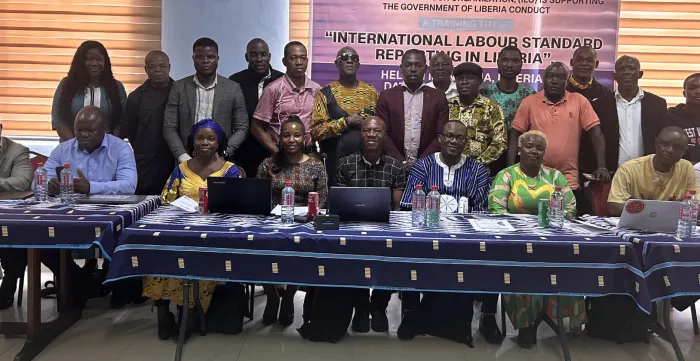 Participants at the workshop on strengthening capacity held in Liberia on the 13th - 14th Of August 2024