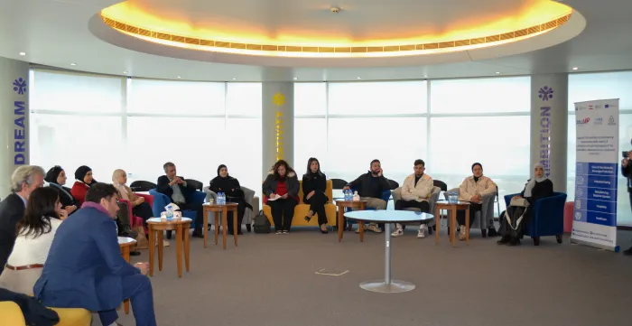 Focus Discussion Group that was held with beneficiaries before the graduation ceremony.