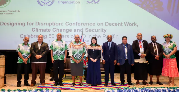 Pacific Island delegations join ILO to mark 50years in the Pacific 