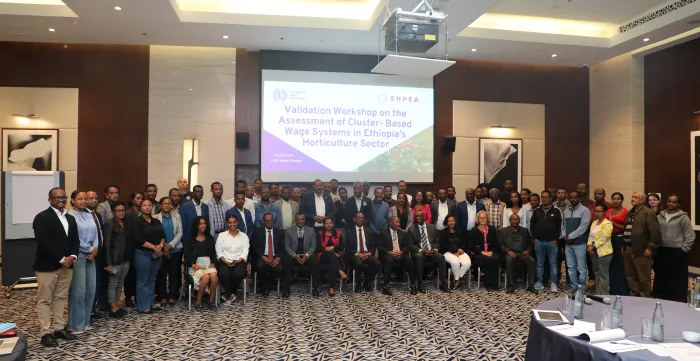 Group photo of participants at the consultations