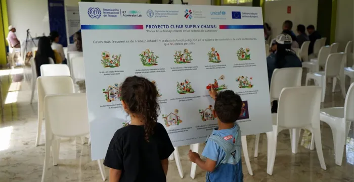 OIT visibiliza los desafíos persistentes del trabajo infantil en sectores productivos clave como el café. 