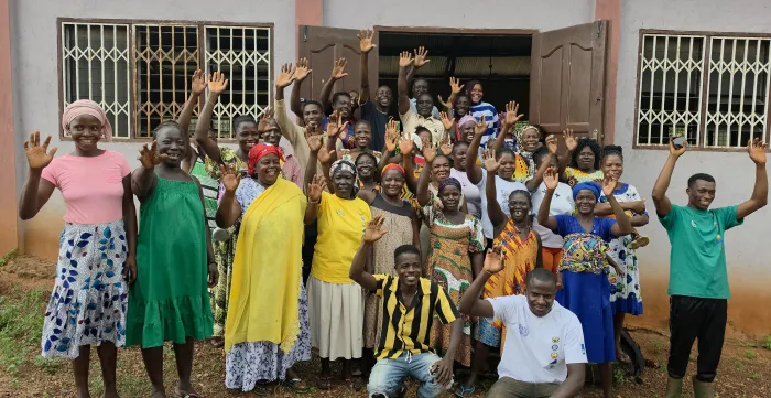 Community Child Protection Committee members in Ghana