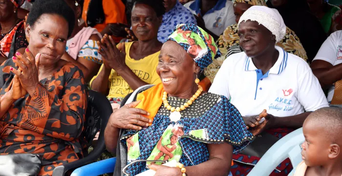 Participants to the caravan of social finance in Cote d'Ivoire