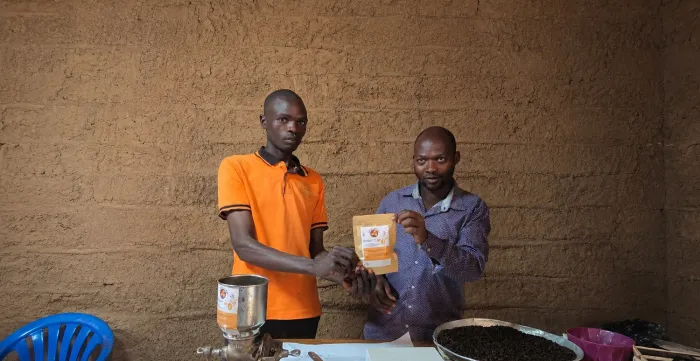 Coffee processing and packaging for the VSLA coffee shop