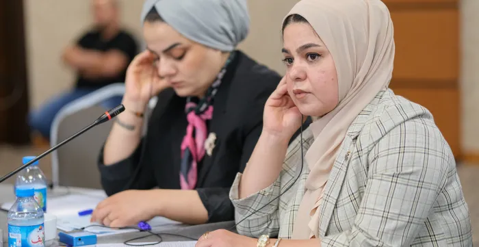 Attendees take part in the launch of the EIIP Guidelines in Erbil, Kurdistan Region of Iraq.