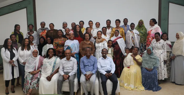 Group photo of training participants