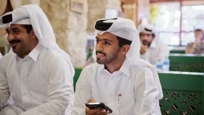 Qatari men