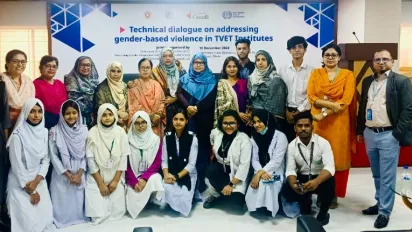 TVET students participated and shared their thoughts on GBV