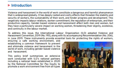 Policy brief in Jordan