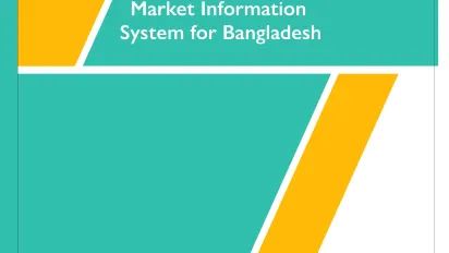 Cover page of the publication on an effective and integrated labour market information system for Bangladesh