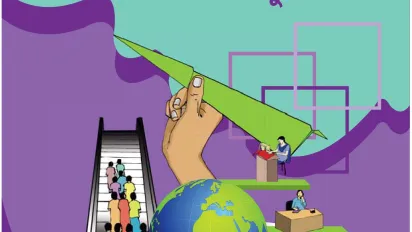 Cover of the general pre-departure manual for Bangladeshi migrant workers