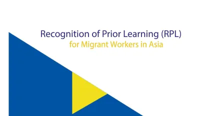 Cover of the report on recognition of prior learning for migrant workers from Bangladesh