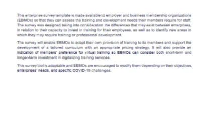 Cover image - Enterprise survey tool