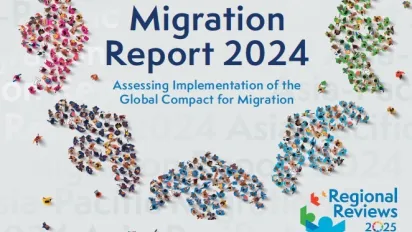 Cover of Asia-Pacific Migration Report 2024.