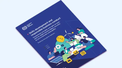 Cover of a report.