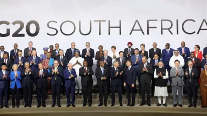 Group photo G20 Leaders’ Summit, South Africa 2025