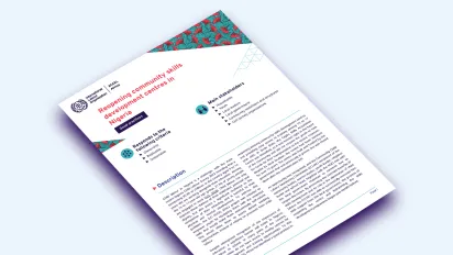 Cover of the Nigeria Skills Good Practice