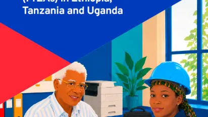 Cover showing two professionals in a recruitment setting, reviewing documents in an office setting.