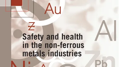 Cover page of the Code of practice on safety and health in the non-ferrous metals industries