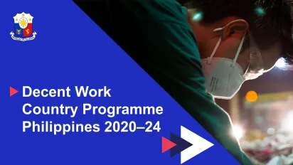 cover of the Decent Work Country Programme Philippines 2020-24