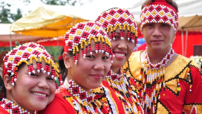 indigenous peoples from the Manobo tribe in the Philippines