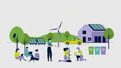 Argentina_ilustración empleo verde transición justa