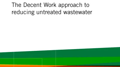 Cover - WP 314 - Wastewater and jobs - The Decent Work approach to reducing untreated wastewater