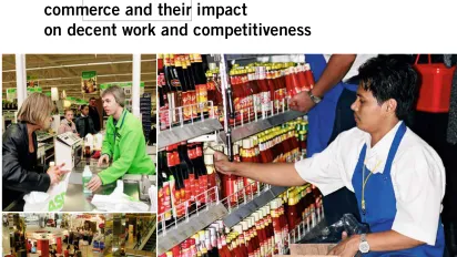 Employment relationships in retail commerce and their impact on decent work and competitiveness - Cover