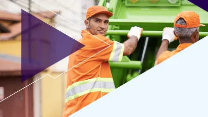 Essential workers garbage collectors