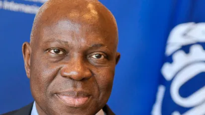 Photo of ILO Director-General, Gilbert F. Houngbo