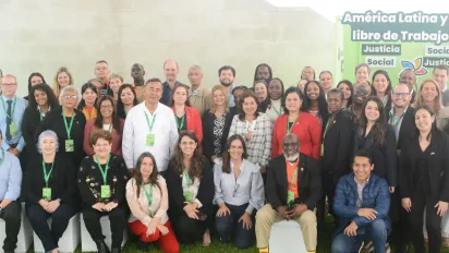Group photo of regional child labour focal points