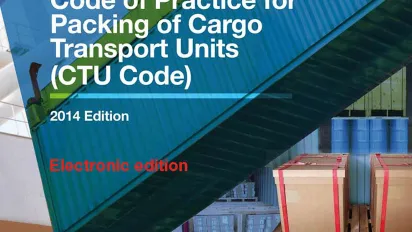 IMO/ILO/UNECE Code of Practice for Packing of Cargo Transport Units - Cover