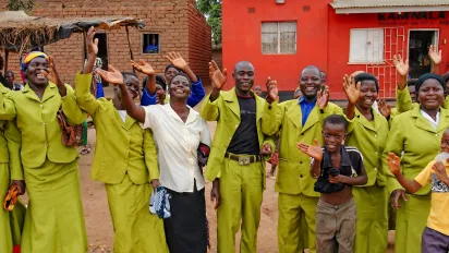 Group of people in Malawi