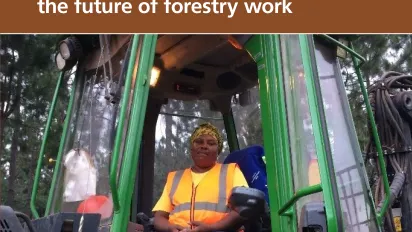 Occupational safety and health in the future of forestry work - Cover