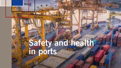 Safety and health in ports (Revised 2016) - Cover