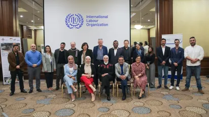 Group of participants at a conference