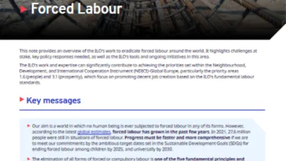  Cover image - Forced labour