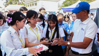 Provincial career fair 2024 in Kampong Cham