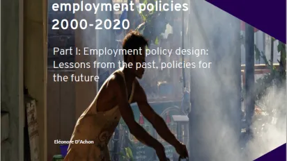 Report Cover of Part I: Two decades of national employment policies 2000-2020