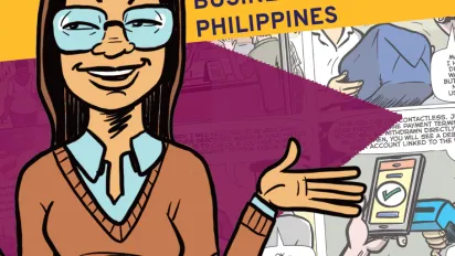Cover for publication: "Financial education for micro, small and informal businesses in the Philippines – Trainee’s booklet"