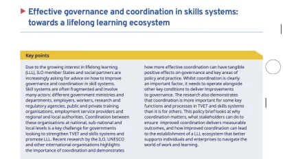 Cover_Effective governance and coordination in skills systems- towards a lifelong learning ecosystem