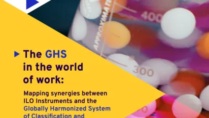 Cover image for "The GHS in the world of work" report