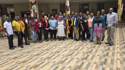 group of people in kenya