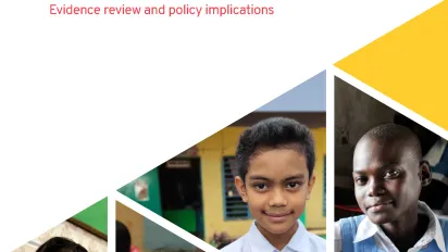 Social protection in the elimination of child labour Cover